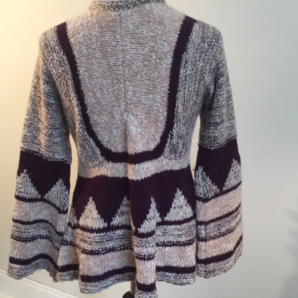 Free People Women’s Wrap Sweater - Picture 3 of 4